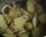 基本の和食11 烏賊と里芋の煮物作り方5写真