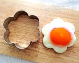 キャラ弁☆簡単♪目玉焼きひつじプレート作り方1写真
