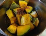 基本の和食50　かぼちゃの煮つけ作り方4写真
