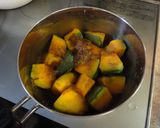 基本の和食50　かぼちゃの煮つけ作り方5写真