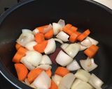簡単！牛肉の赤ワイン煮込み作り方4写真