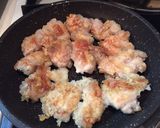 一口鶏もも✿カリコリ胡桃甘辛焼き作り方4写真