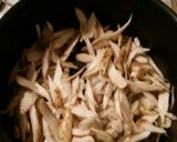 まぜまぜ。ゴボウ飯作り方2写真