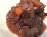 簡単！牛肉の赤ワイン煮込み作り方8写真
