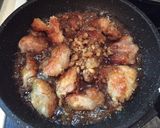 一口鶏もも✿カリコリ胡桃甘辛焼き作り方6写真