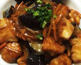 鶏肉とナスのあんかけ作り方6写真