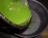 おせちの残りで☆黒豆入り抹茶かん作り方4写真