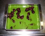 おせちの残りで☆黒豆入り抹茶かん作り方5写真