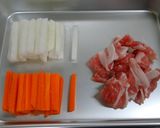 白味噌仕立ての豚汁作り方1写真