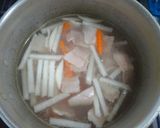 白味噌仕立ての豚汁作り方2写真
