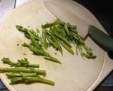 春菊の海苔わさび和え作り方2写真