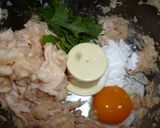 しそ風味のとりのハンバーグ作り方1写真