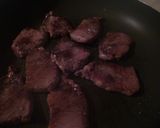 牛肉のガーリックバターソース♪作り方4写真