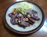 牛肉のガーリックバターソース♪作り方5写真
