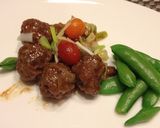 甘酢　あんかけ　ミートボール最高傑作作り方10写真
