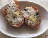 簡単！肉巻きおにぎり。焼肉のタレで。作り方8写真