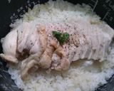 簡単♪リラックスフード♪炊くだけ鶏飯作り方3写真