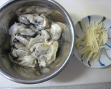 牡蠣と生姜の煮物☆佃煮風作り方1写真