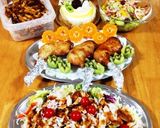漬け焼き ローストチキン 塩魚汁入り作り方3写真