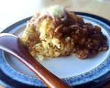 肉ネギあんかけチャーハン作り方5写真