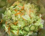 ♡給食の味 温野菜のチーズサラダ♡作り方4写真