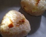 燻製チーズの焼きおにぎり作り方2写真