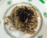シャケ海苔の超簡単クリームパスタ作り方5写真