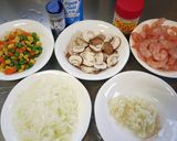 ぷりぷり海老たくさん♪ガーリックライス作り方2写真