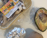 Theつまみ！アボカド舞茸芋のバター炒め作り方1写真