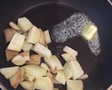 Theつまみ！アボカド舞茸芋のバター炒め作り方3写真
