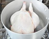 小さめ丸鶏でお家タッカンマリ鍋！作り方1写真
