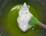 ケールと米粉のグリーンシフォン作り方7写真