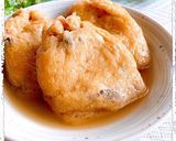 【お餅やおせちの消費に】❀餅入り巾着煮❀作り方7写真