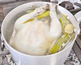 小さめ丸鶏でお家タッカンマリ鍋！作り方5写真