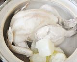 小さめ丸鶏でお家タッカンマリ鍋！作り方7写真