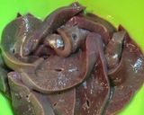★簡単★豚レバー煮！作り方1写真