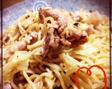 にんにく塩焼きそば作り方6写真