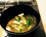 こぼうがあったらこれ！野菜たっぷり味噌汁作り方3写真