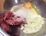 ふわふわ♡煮込みトマトハンバーグ✨作り方1写真