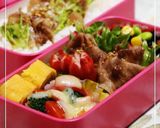 お弁当のごはんに☆ちょっぴり豚生姜焼き作り方4写真