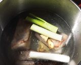 圧力鍋で柔らか豚の角煮作り方2写真