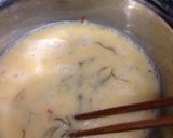 材料これだけ‼︎松前漬けで茶碗蒸し☆作り方3写真