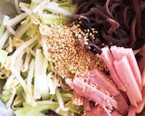 ブロッコリーの茎ともやしの中華サラダ作り方6写真