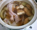 簡単♪ 豚肉 玉ねぎ がんもの 煮物作り方4写真