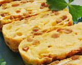 朝ご飯に☺納豆入りのだし巻き卵作り方9写真