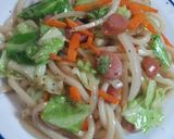簡単　焼うどん作り方5写真