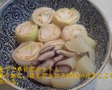 お餅の白菜ロールあんかけ作り方6写真