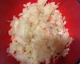 フライパンで簡単カニ茶碗蒸し作り方1写真