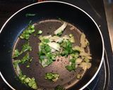 1歳児食_蕪の葉と塩昆布のスパゲッティ作り方3写真