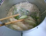 豆腐 ピーマン えのきの 味噌スープ！作り方4写真